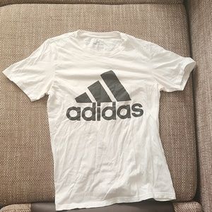 White Adidas Amplifier Tee